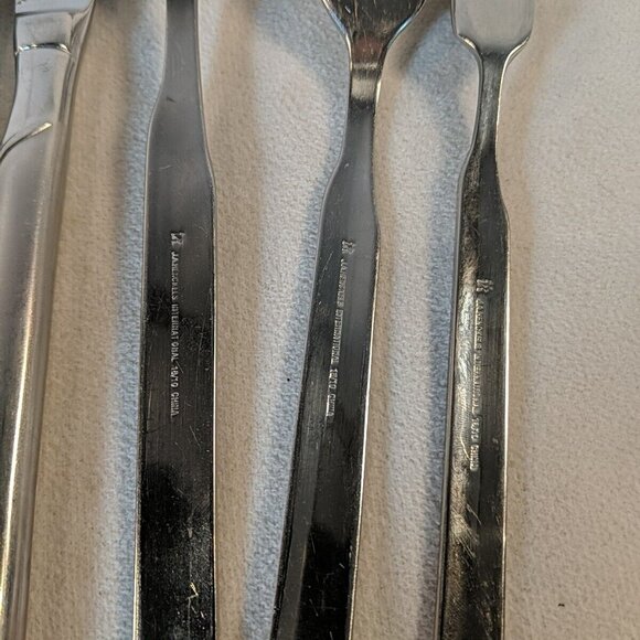 J.A. Henckels SYNERGY Stainless Steel 18/10 Flatware Lot 11 Butter Knives Fork - Picture 16 of 16